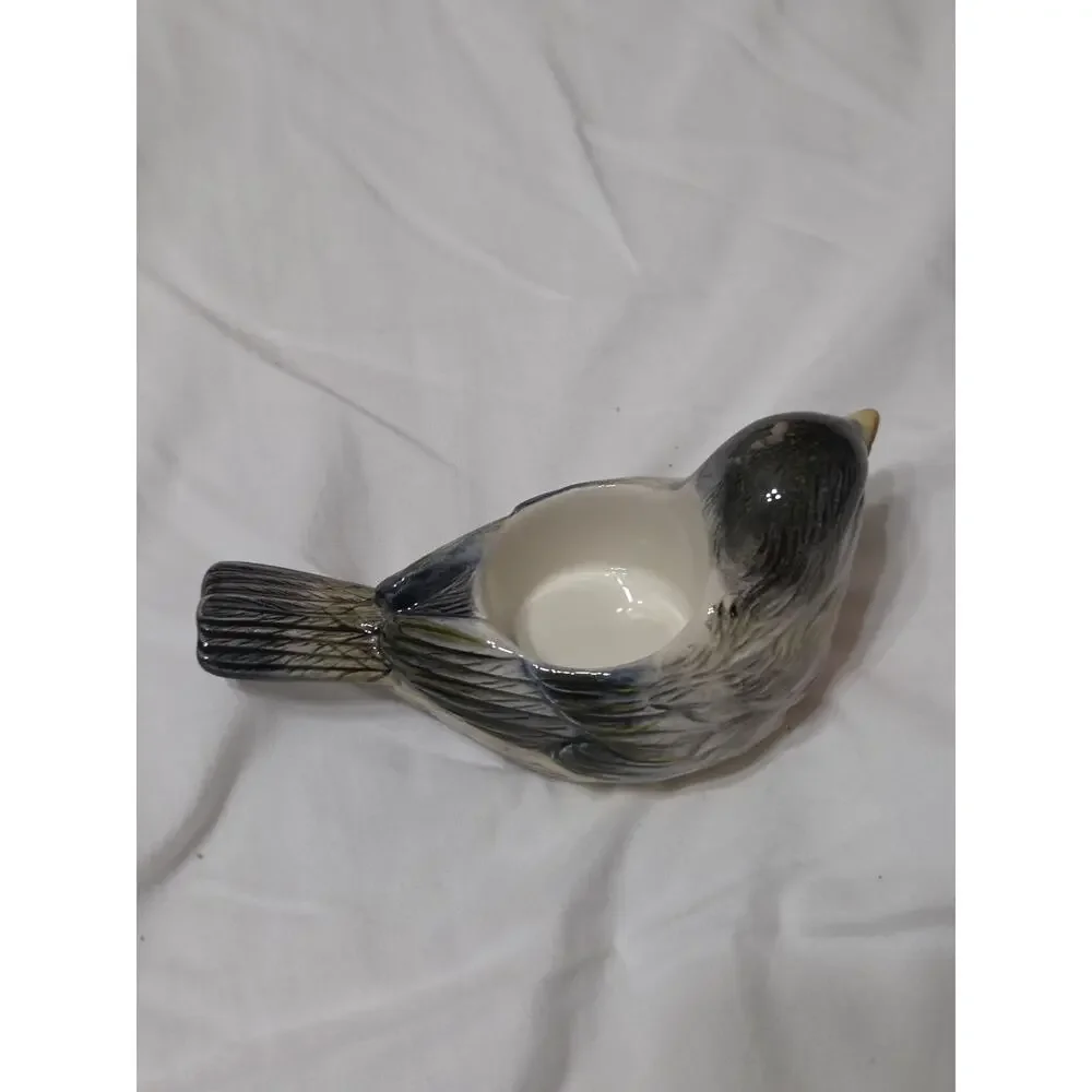 Yankee Candle Vtg Robin Bird Tea Light Holder 